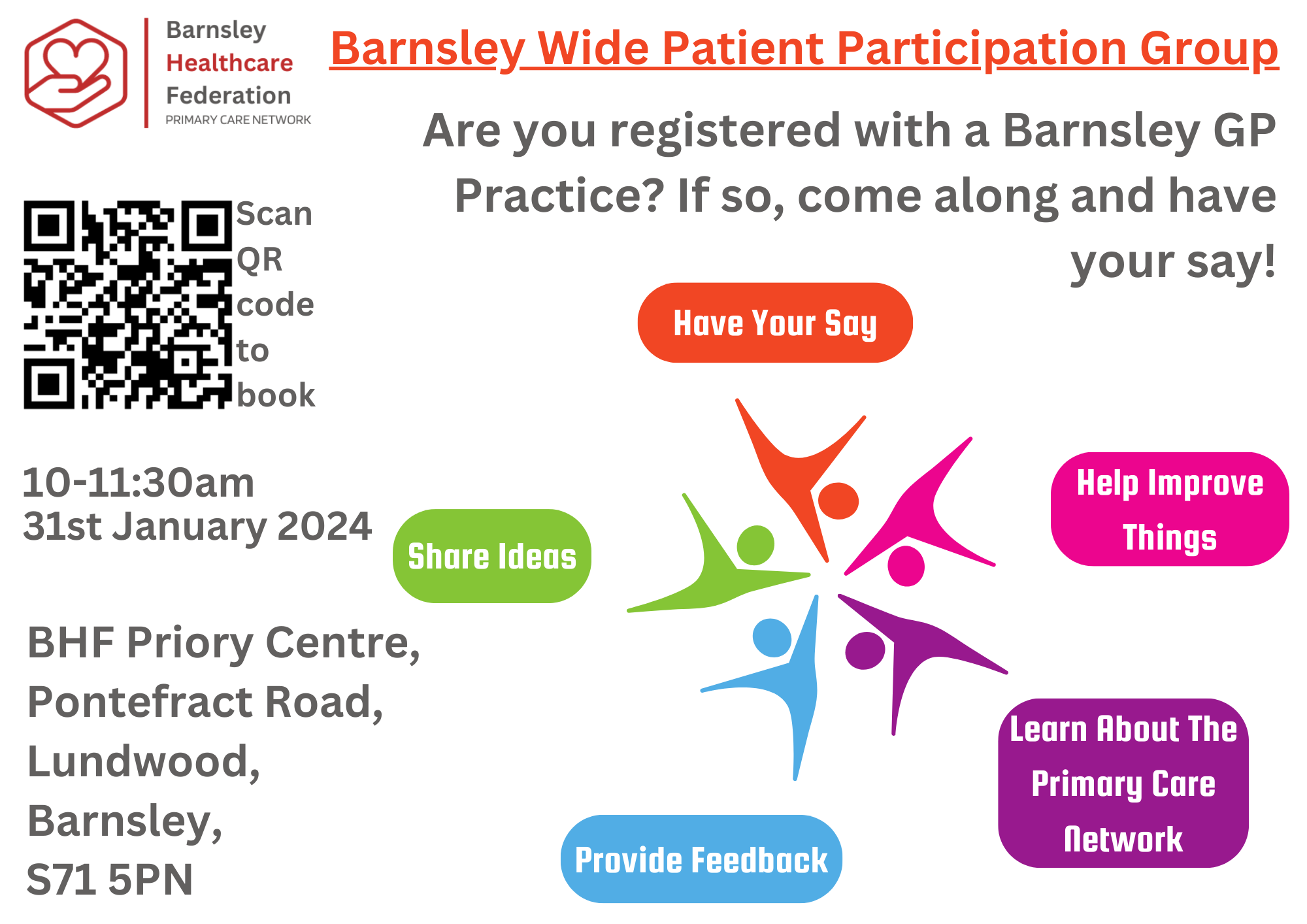 Barnsley Wide Patient Participation Group